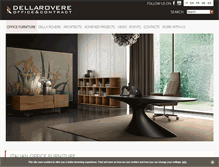 Tablet Screenshot of dellarovere.us